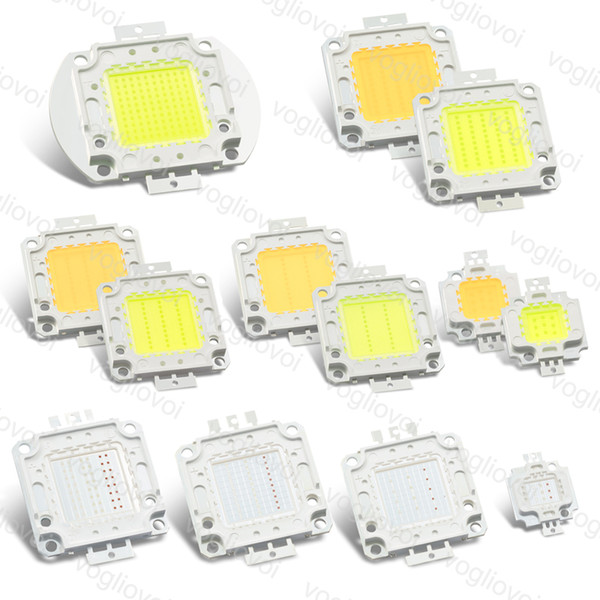 High Power Cob Chip Led RGB 10W 20W 30W 50W 100w RGB White/Warm White For Highbay Lamp Street Lamp Beads EPACKET