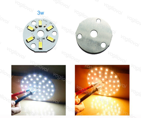 Light Beads 3W with Aluminum Plate 32mm For Ceiling Lamp Down lighting White Warm White 1.5mm Thickness 5730 SMD Brightness EPACKET