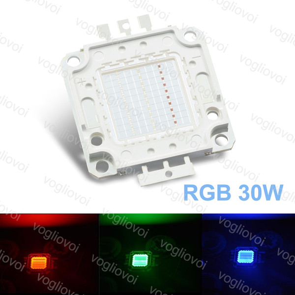 LED Bead RGB 30W High Power 750mA 2850LM COB 30MIL Chip For Floodlight Highbay Lamp Diy EPACKET