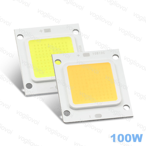 LED Bead 100W High Power Cob 24MIL White Warm White 6000LM For Highbay Lamp Flood Lamp Street Lamp Leads PACKET