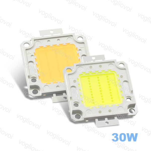 LED Chip 30W High Power 3300LM COB 35MIL Chip White Warm White For Floodlight Highbay Lamp Diy EPACKET