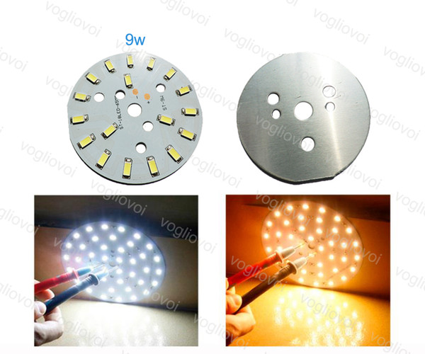 Light Beads 9W with Aluminum Plate 65mm For Ceiling Lamp Down lighting White Warm White 1.5mm Thickness 5730 SMD Brightness EPACKET