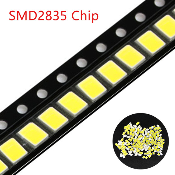 100pc 2835 White Warm White SMD Led Lamp Light beads Emitting Diode Light Bulb Strip Conduct