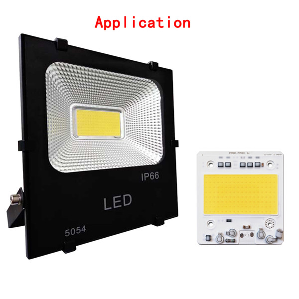 10pcs/lot AC220V/110V LED COB CHIP 50W 100W 150W 200W no driver for DIY Floodlight outdoor indoor Lamp