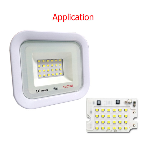 30pcs/lot LED SMD CHIP 10W 20W 30W 50W 100W AC220V With Smart IC For DIY Floodlight outdoor indoor lamp