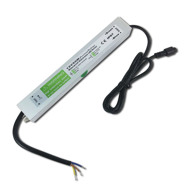 High quality Constant voltage DC12V output 20W 30W waterproof IP67 LED driver with input 85-277V power supply CE ROHS