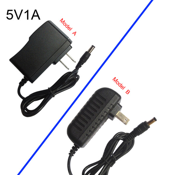 Lighting Transformers DC5V Ac Adapter swithing power supple AC110V-220V Imput Output DC5V LED Lamp driver plastic hosing with US Plug