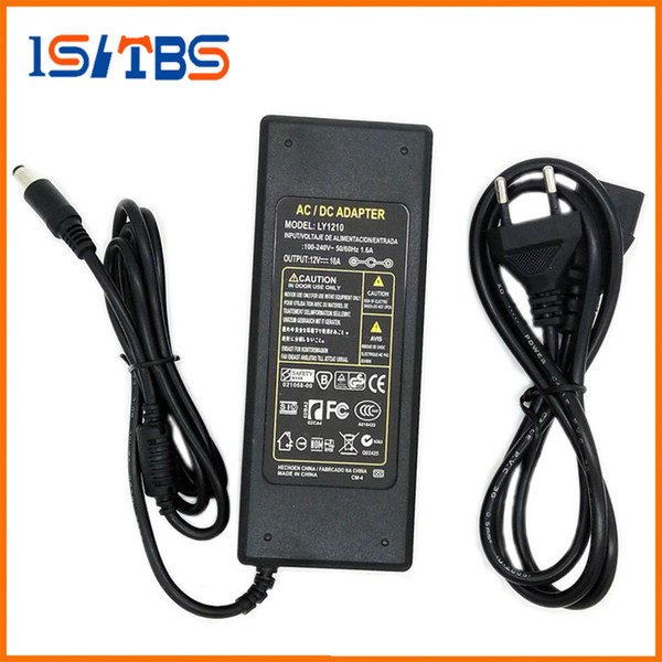 12V 10A AC/DC Adapter Led Charger Transformer for 5050 3528 LED RGB Strip light US/UK/EU/AUstandard transformer power supply