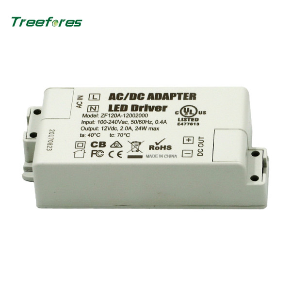 DC 12 Volt Power Supply LED Driver 6W 12W AC 110V 220V to 12V Led Lighting Transformer Adapter for LED Under Cabinet Lights