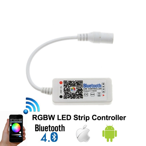 Bluetooth LED RGB Controler DC 12-24V MIni Bluetooth RGBW LED Controller for RGB / RGBW LED Strip ZJ0189