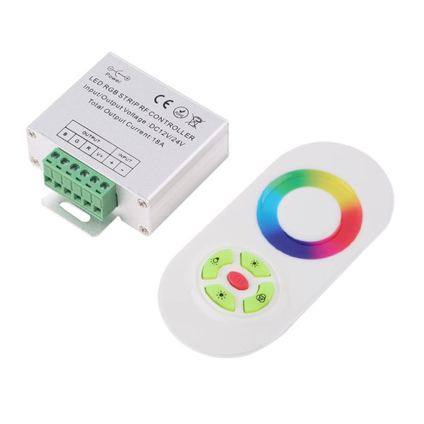 Wireless RF SMD RGB led strip light Touch Dimmer Remotely Controller, DC strips remote control for RGB LED Strip Light