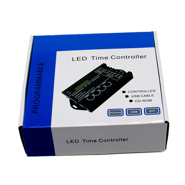 time controller programmable time led controller tc420 aquarium lighting timer programmable dimmer timer with USB Cable, CD-ROM and software