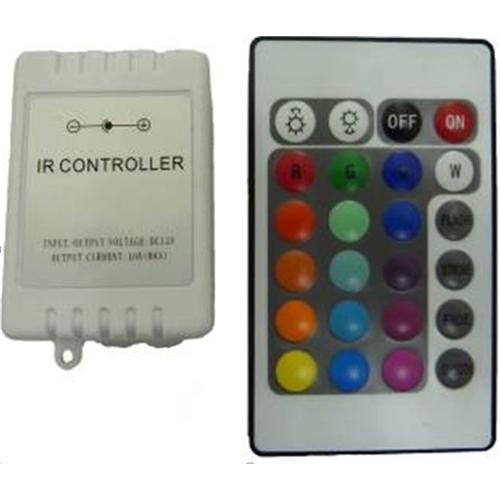 12V 24 Keys IR Remote Controller Double PCB for RGB SMD 3528 5050 LED Strip Light String Lights /6A for 5 Meters CXW1002