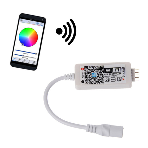 DC 5-28V 16 Million Colors 192W LED Wifi RGBW Controller For RGB LED Strip L15