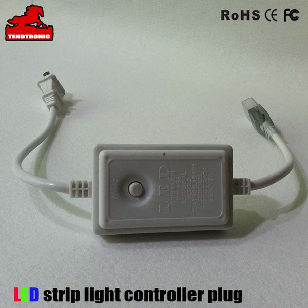 220V LED strip light RGB controller+Adapter, 110V led flexible strip light adapter