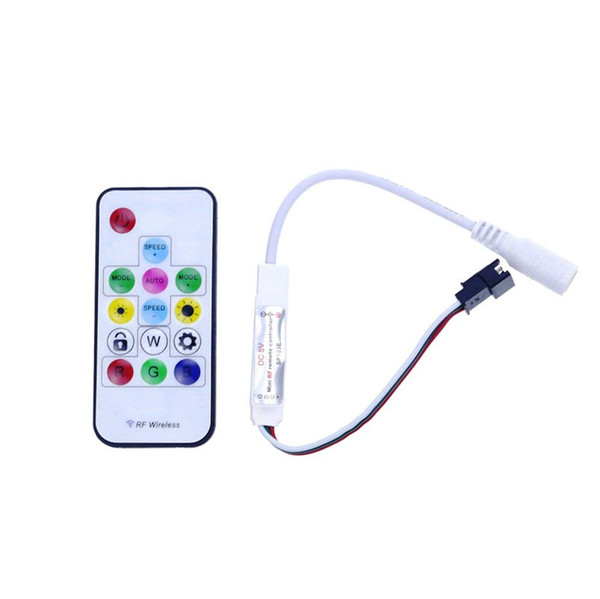 14Key 300 color modes SP103E Mini Wireless RF Magic Dream Color LED remote Controller for WS2811LED Strip Module Pixels Light Lamp