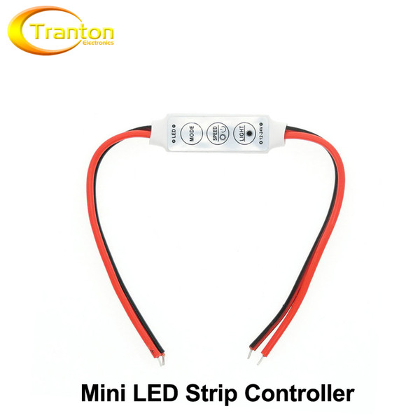 LED Strip Controler DC12V Mini 3 Keys Single Color LED Strip Controller.