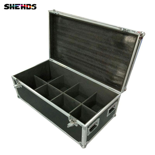 FlightCase with 4/6/8pcs LED Par Can 18x12W RGBW Lighting LED Beam party lights, SHEHDS Stage Lighting