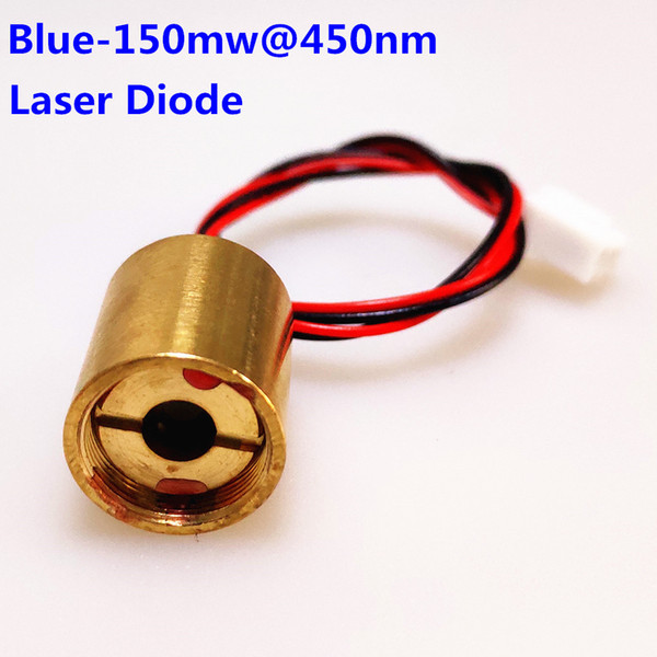 AUCD 1Pcs Blue-150mw@450nm 5.5V 138mA Copper Head Laser Model Parts for Z SL Style Mini DJ Projecter Stage Lighting - Laser Diode