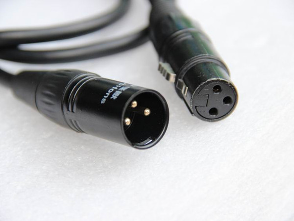 New 1pcs/lot 1 Meter length 3-pin signal connection DMX cable for stage light, stage light accessories