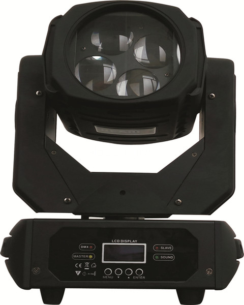 Wholesale-New arrival 4*25W high brightness RGBW led moving head light LED super beam moving heads