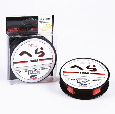 High Quality 100M Nylon Fishing Line Available 0.1-0.5mm 1.9-18.5kg DaiWa Fishing Leader Lines Nylon Fishing Lines Tackles FL004