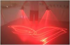 Red laser gloves/laser beam gloves/a pair of laser glove with red laser