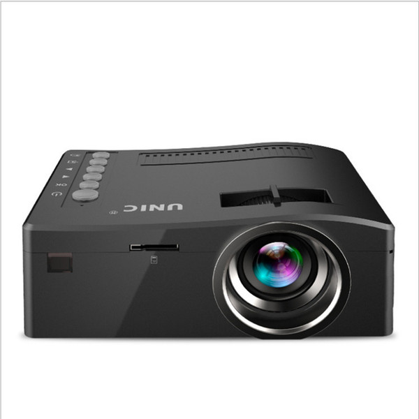 Projector Mini- UC18 Household LED Portable Entertainment Miniature Hold High Clear Projector