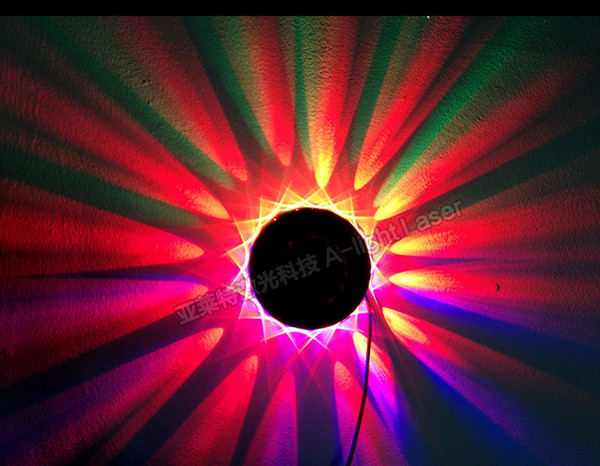 Wholesale- 48 x Led Stage Lamp light Colorful Sunflower UFO Revolving light KTV Sound Control Music Control Stage light