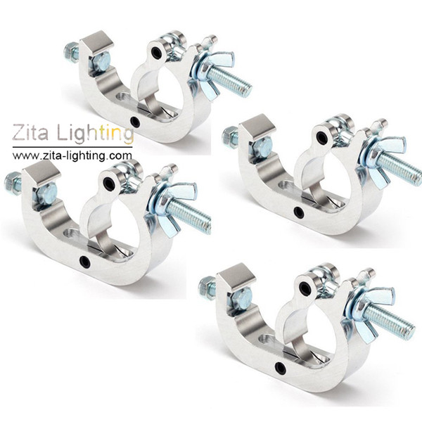 4Pcs/Lot Zita Lighting Trusses Trigger Clamp Stage Light 330lbs/150kg Load Capacity Aluminum Light Hook Device Fixture Accessories Equipment