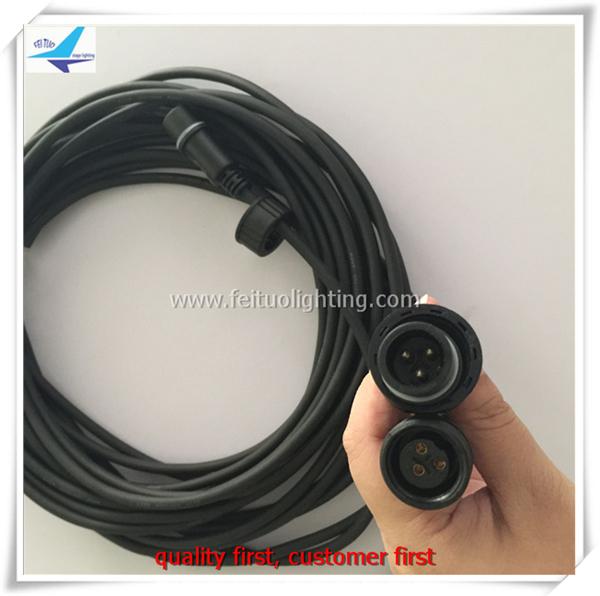 10 pieces 1.5Meter/4.92ft long outdoor dmx cable ip65 dmx cable for stage lighting equipment