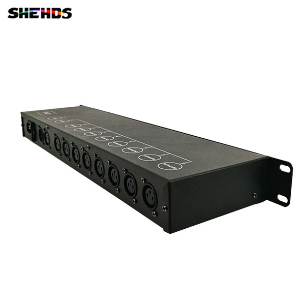 Stage Light Controller DMX512 Splitter Light Signal Amplifier Splitter 8 way DMX Distributor for stage EquipmentDMX Stage