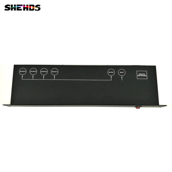 Stage Light Controller DMX512 Splitter Light Signal Amplifier Splitter 4 way DMX Distributor for stage Equipment