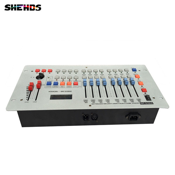 Free shipping NEW 240 DMX Controller Stage Lighting DJ equipment DMX Console for LED Par Moving Head Spotlights DJ Controller