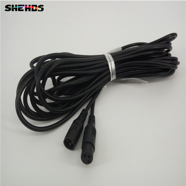 10m DMX Cables rubble or iron 3-pin fast shipping SHEHDS Stage Lighting