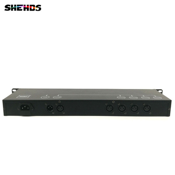 Stage Light Controller DMX512 Splitter Light Signal Amplifier Splitter 4 way DMX Distributor for stage Equipment