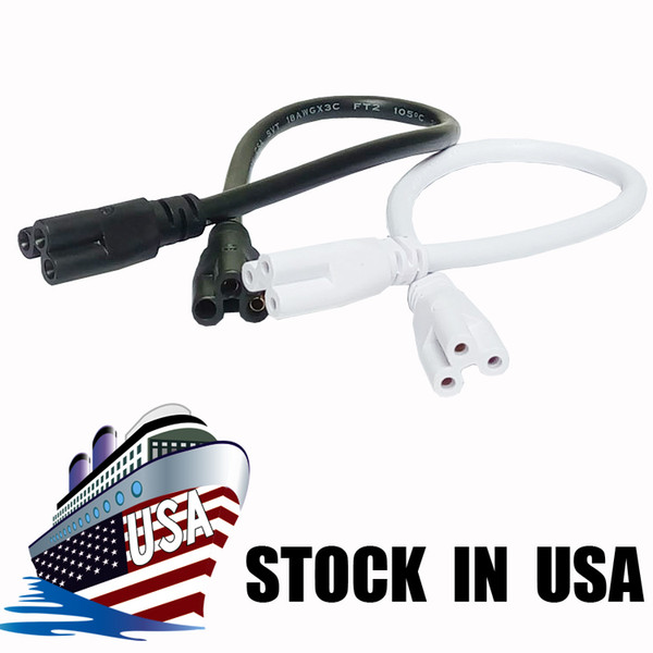 US Plug 6ft T5 T8 LED Tube Wire switch Connector With ON OFF Switch Power Cord Extension Pigtail Cord for Lamp Light Port