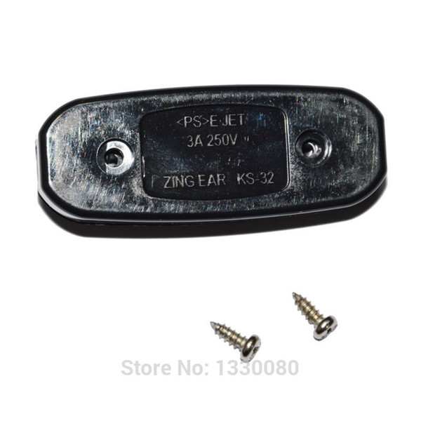 New Arrival SK-32 New DIY In-Line Light Plug Rocker Toggle Switch Cap Black Free Shipping E5M1 order<$18no track