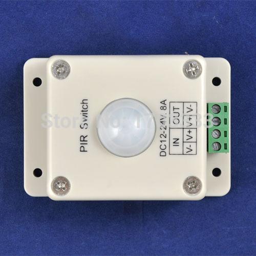 Wholesale 50PCS LED light Human Body Induction Switch,led infrared detection sensor switch controller PIR Switch #TC45