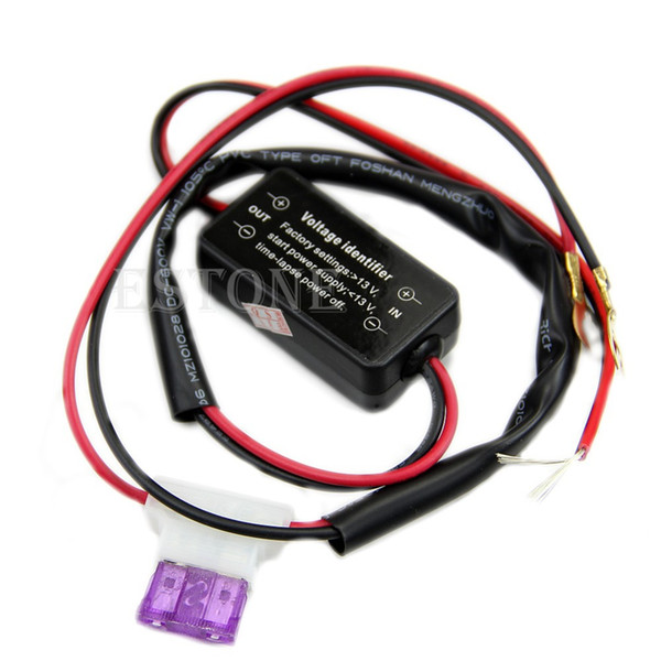 Free Shipping Car Led Daytime Running Light Relay Harness DRL ControlL ON/OFF Automatic New order<$18no track