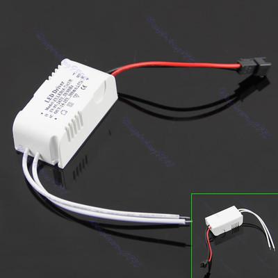 New 4-7W 85-265V Home Ceiling Light Power Supply Driver Electronic LED light Transformer White