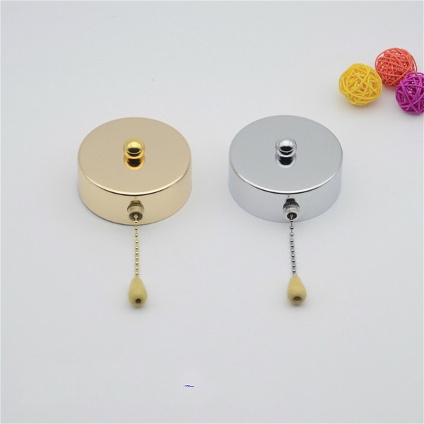 Wall pull switch zipper pull rope switch wall lamp exhibition hall Fan Shop switch lamp fittings