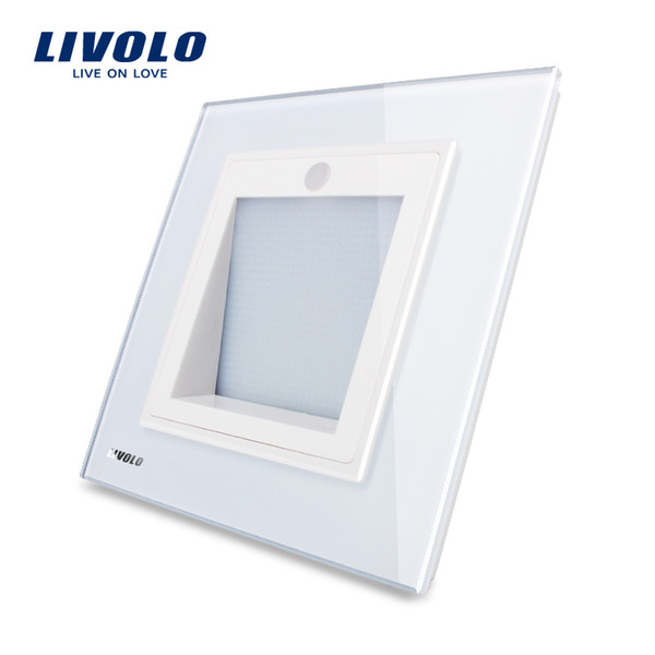 Manufacturer,Livolo New Arrival, UK Standard, Porch / Corridor /Corner Lamp, Footlights Switch, White Color, -W291JD-12/11/13