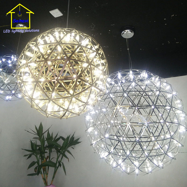 Parts/kit Stainless Steel Pendant Lighting accessories LED Firework Lamp Ball Raimond Restaurant Lamparas Lustre 110-240V