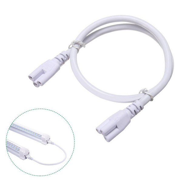 1ft 2ft 3ft 4ft 5ft Extension Cord T5 T8 Connector Cable Cord Wire For Integrated LED Fluorescent Tube DHL Free Shipping