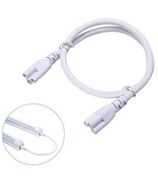 1ft 2ft 3ft 4ft 5ft Extension Cord T5 T8 Connector Cable Cord Wire Double End Connector Cable For Integrated LED Fluorescent Tube