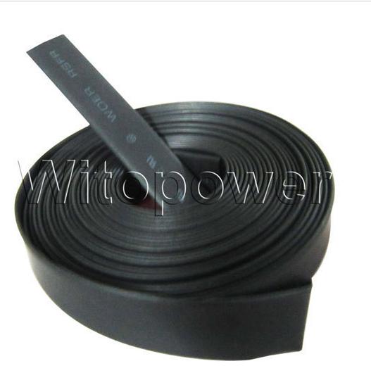 50M Black Heat Shrink Tubing Tube For 8/10mm 3528 5050 LED Strip RGB Single Color