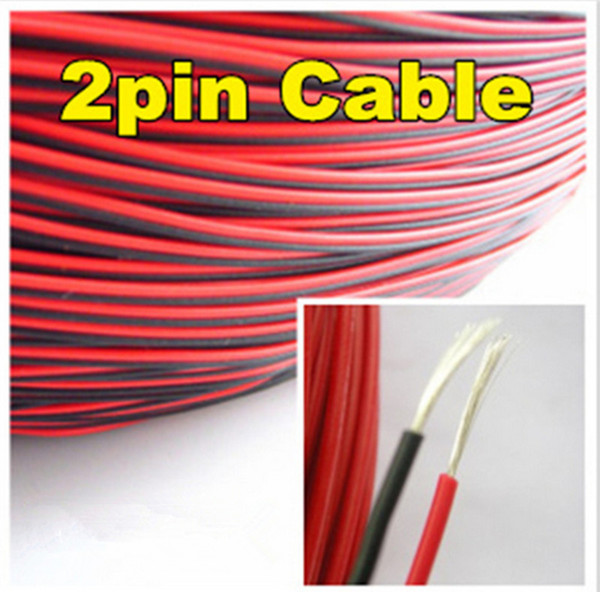 100m 328ft 20awg Extension Cable Wire 2pin Cord for Led Strips Single Colour 3528 5050 5630 2835