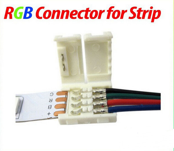 RGB LED Strip Connector LED For RGB LED Strip 5050 3528 LED Light Connector