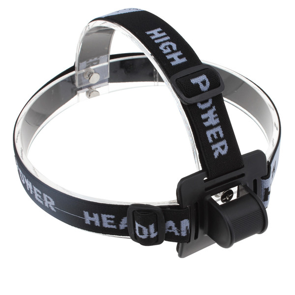 Head Strap Mount for Headlamp - Black LEF_987